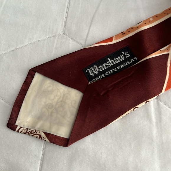 ☃️3 for $30☃️ Vintage Silk Tie - Picture 4 of 4